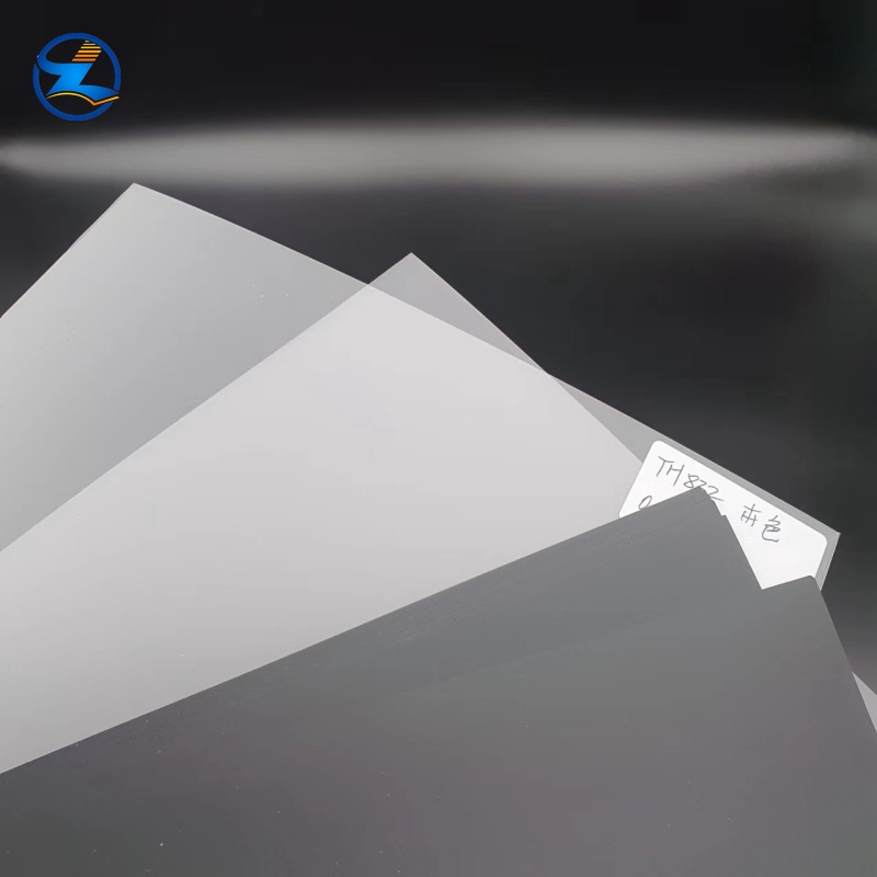 Natural and black flame-retardant frosted PC sheets