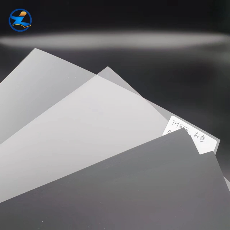Natural and black flame-retardant frosted PC sheets