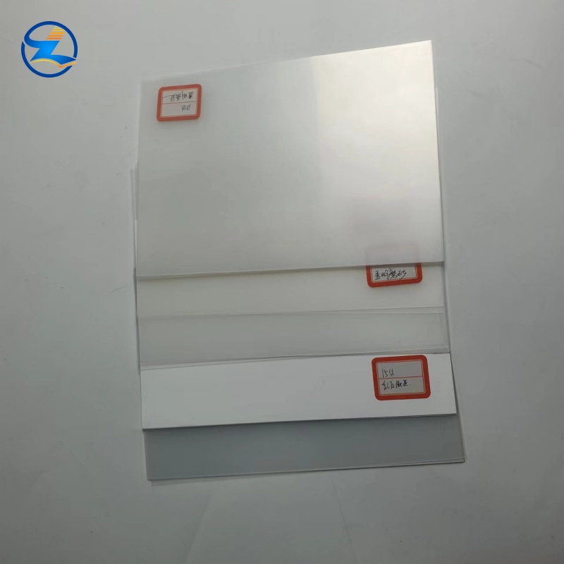 Transparent PP and white PP sheets for ring folder covers