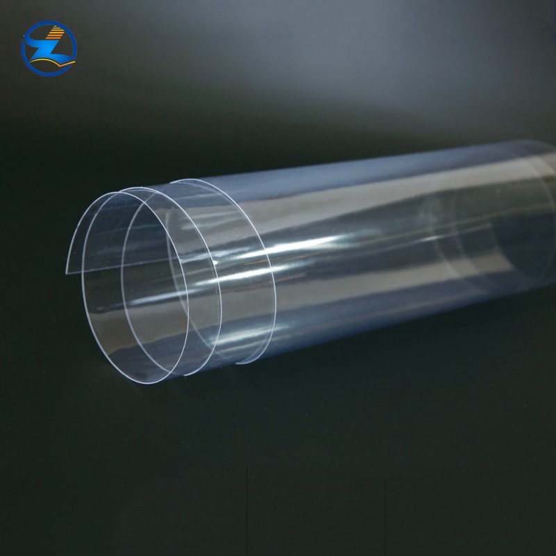 Transparent PVC soft film