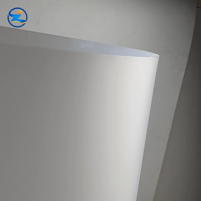 0.55MM white opaque matte PP film