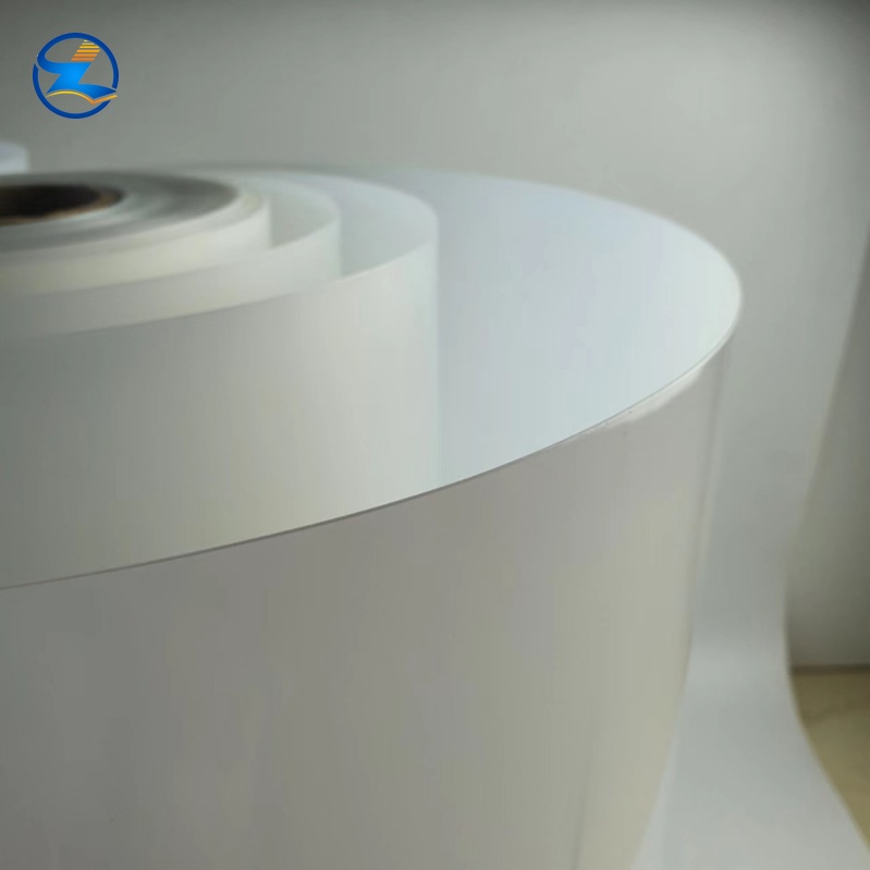 0.55MM white opaque matte PP film