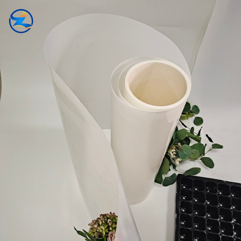 High toughness PS rigid sheet for packing