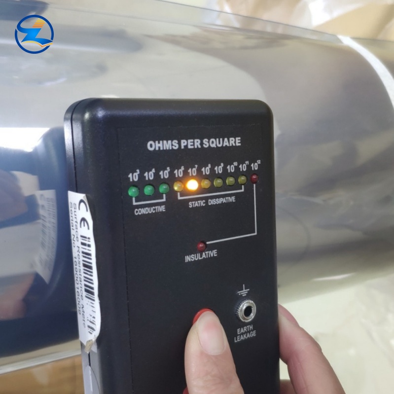 Rigid Clear static dissipative film 0.6mm APET Sheet