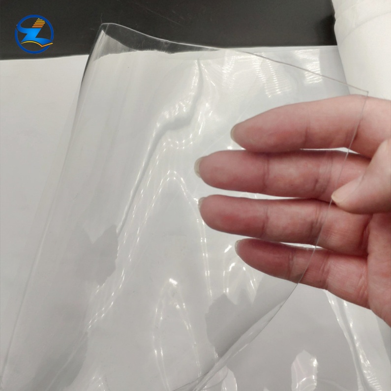 0.5mm flexible pvc sheet glass clear for table
