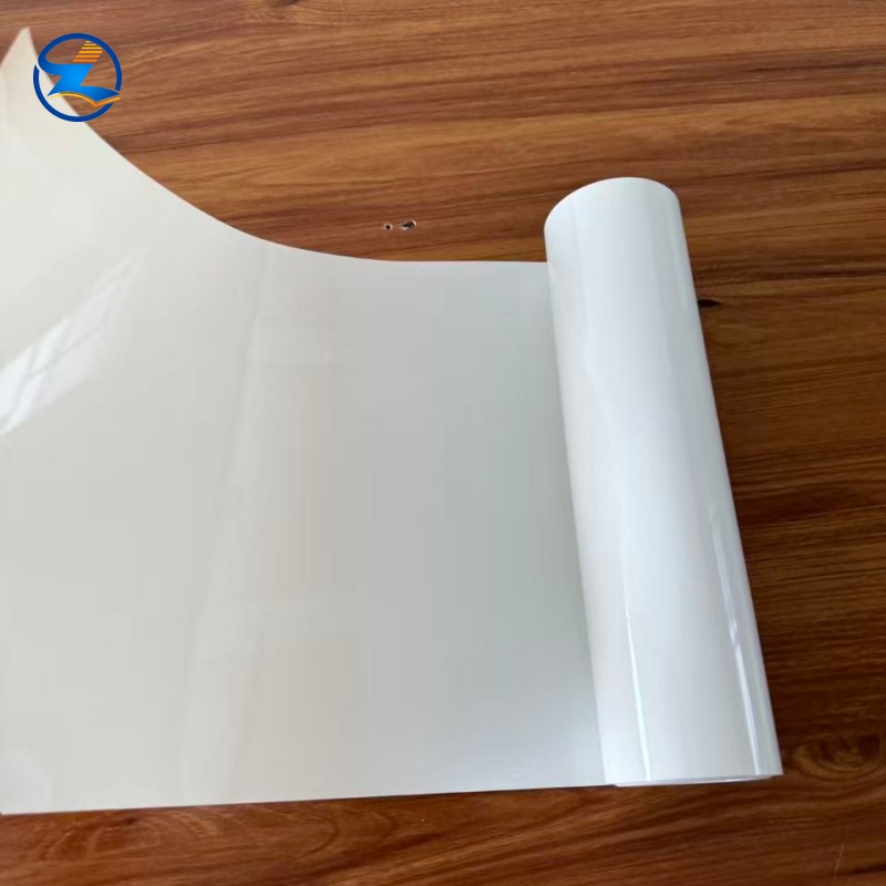 White PVC/PVDC pharmaceutical packaging sheet