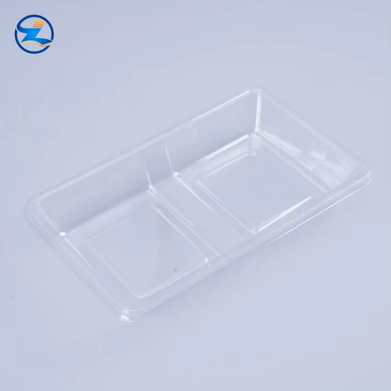 Food Plastic Tray PP for Frozen Sushi Packaging