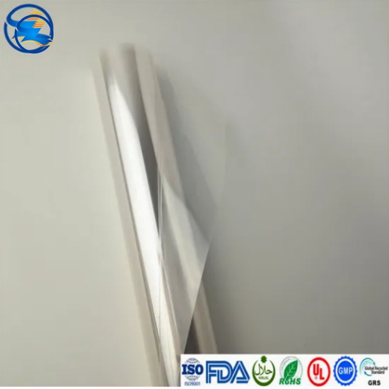 Transparent Rigid PVC sheet roll for Thermoforming packing