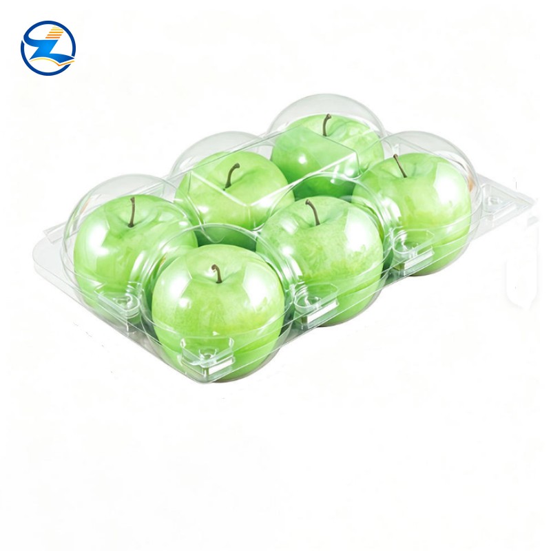 Clear PET Food Grade Square Fruit Tray