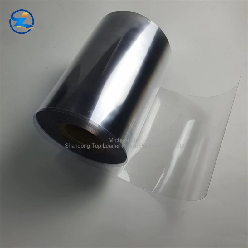 transparent PET film jumbo rolls for thermoforming