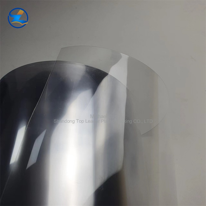 transparent PET film jumbo rolls for thermoforming