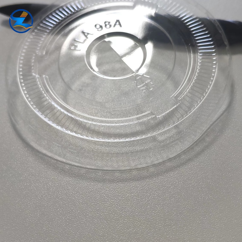 Premium Eco-Friendly PLA Cup flat and dome Lid