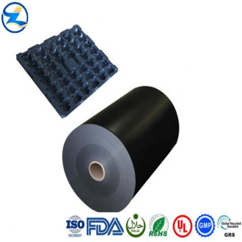 Black Antistatic rigid PS/HIPS sheet