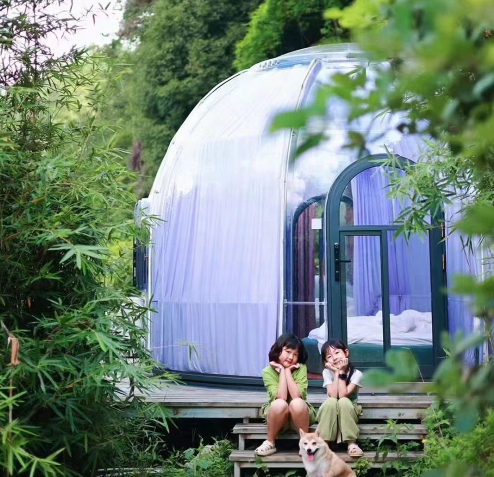 Polycarbonate Transparent Dome House