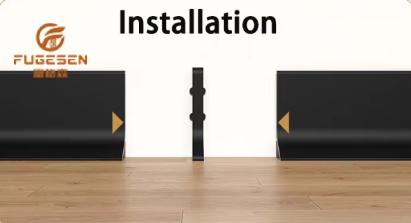 Aluminum alloy skirting board