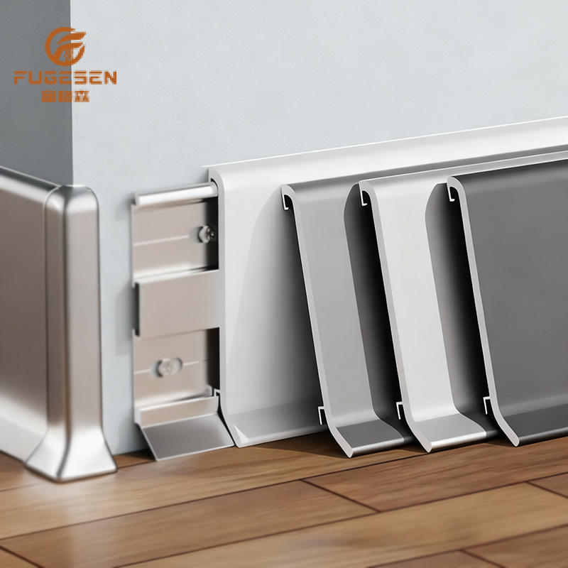Aluminum alloy skirting board