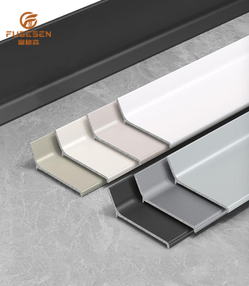 Aluminum alloy skirting board