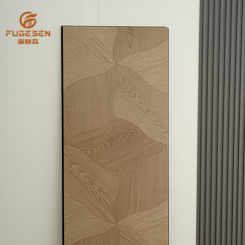 Lotus leaf parquet floor