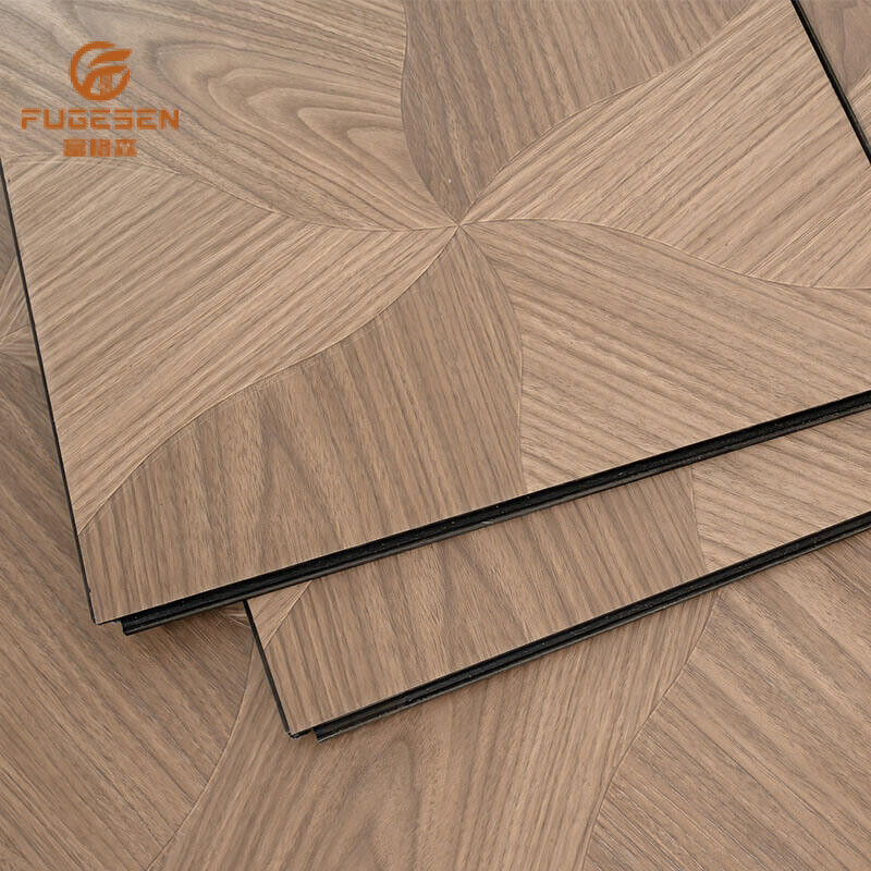 Lotus leaf parquet floor