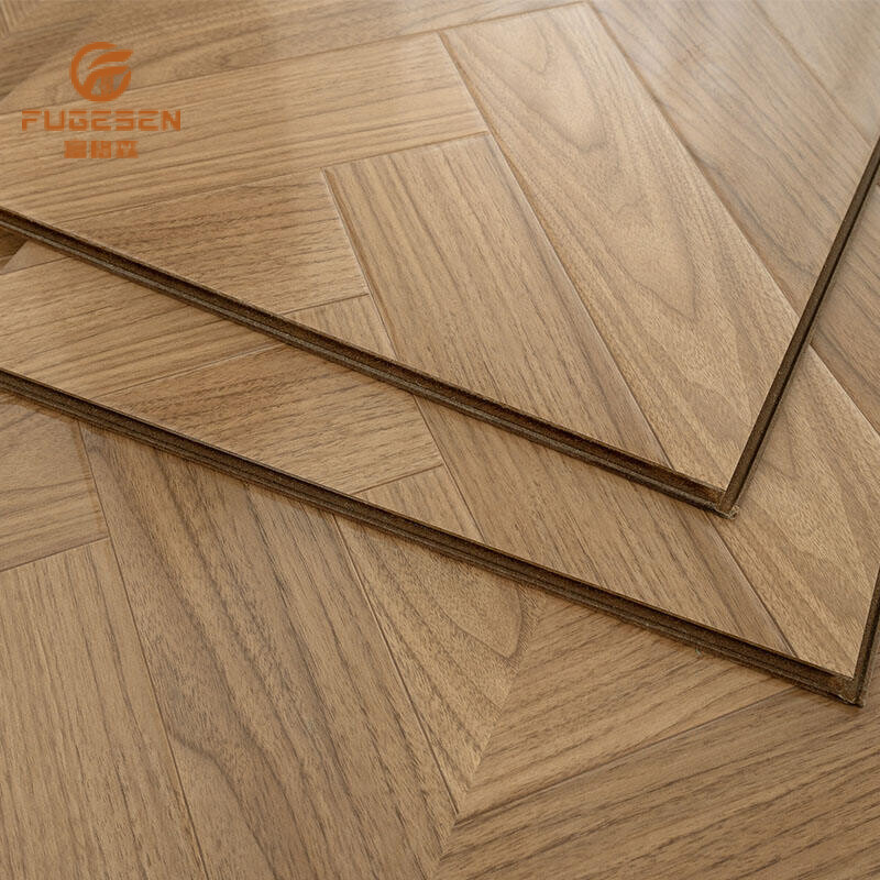 Herringbone laminate