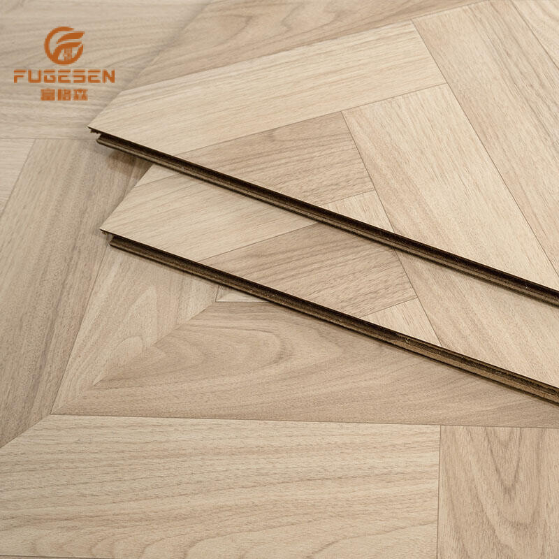 Herringbone laminate