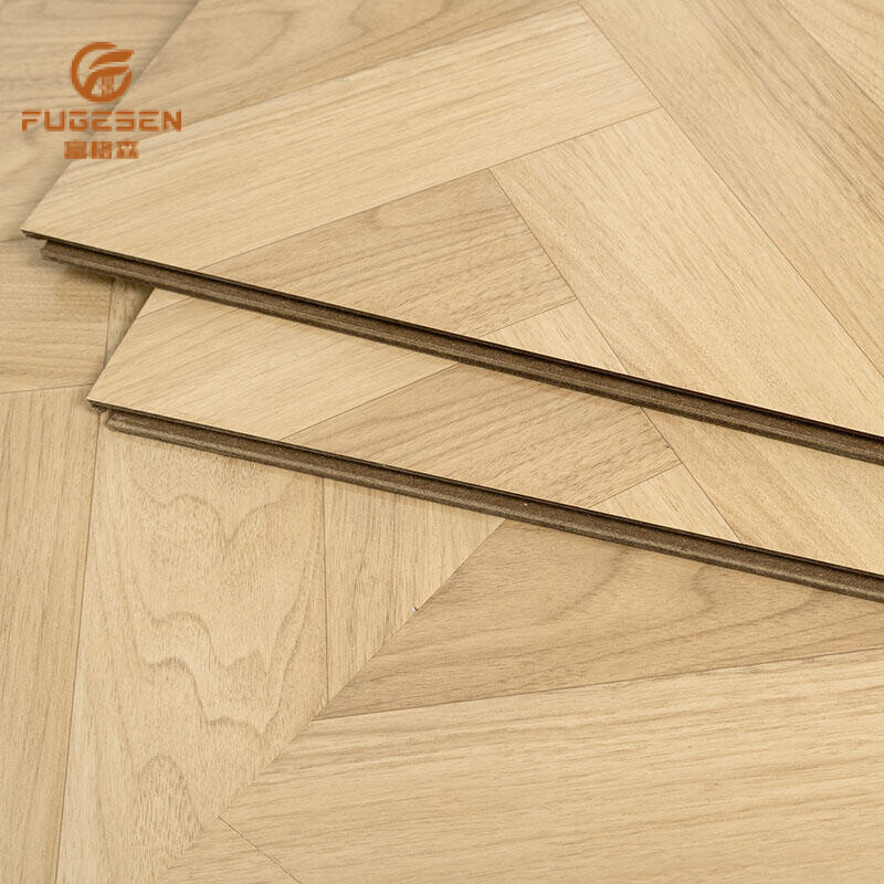 Herringbone laminate