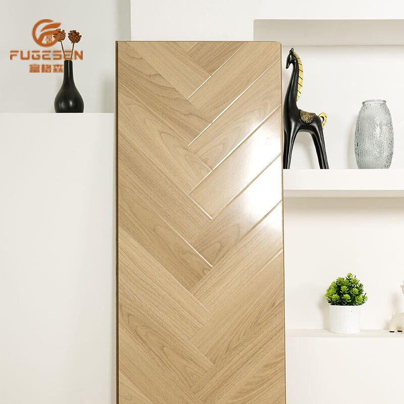 Herringbone laminate