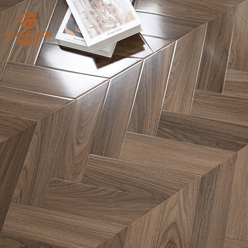 Herringbone laminate