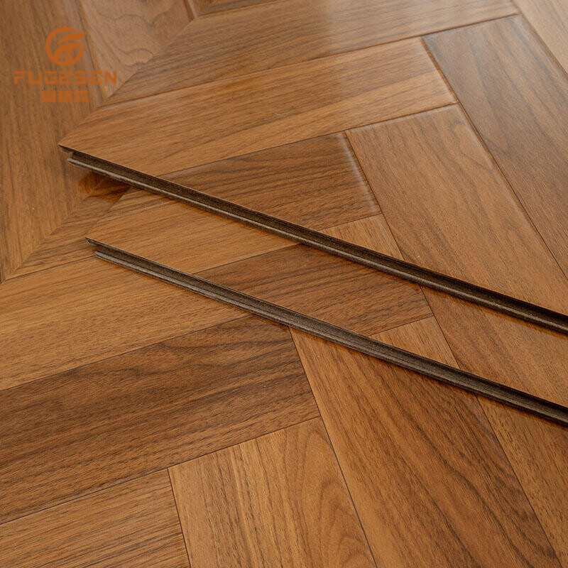 Herringbone laminate