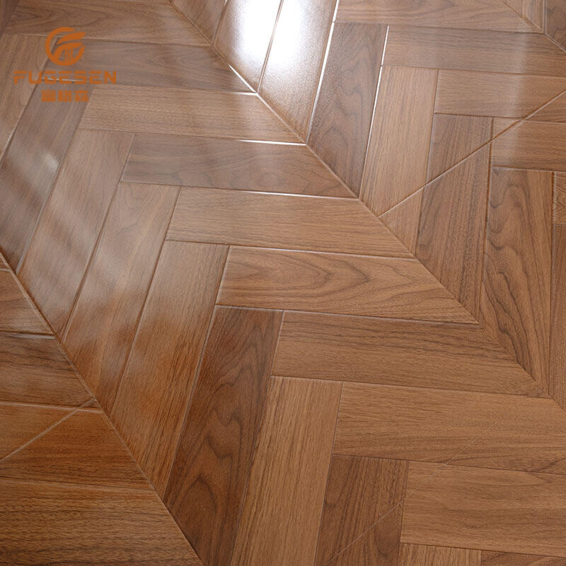 Herringbone laminate