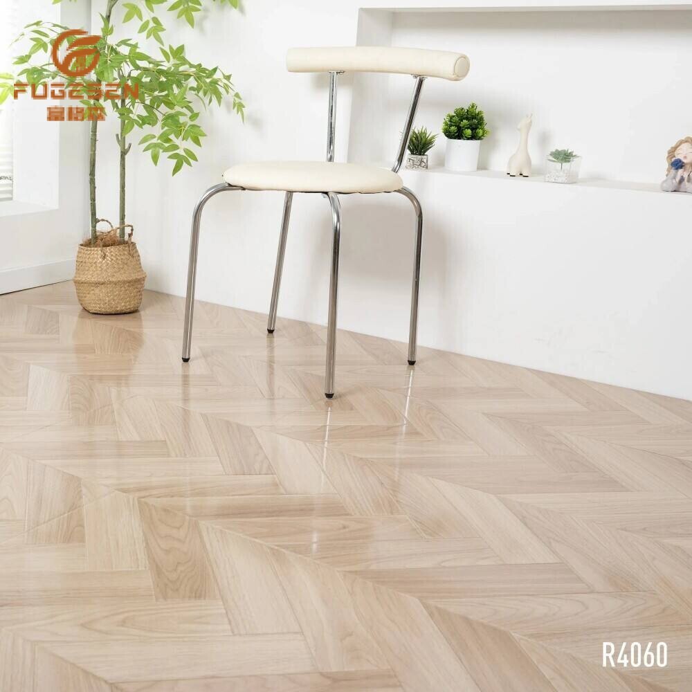 Carbon Crystal Herringbone Laminate flooring