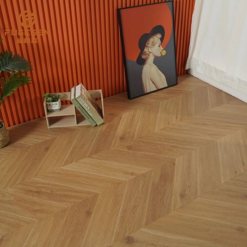 Weathered Brown Fishbone Laminate