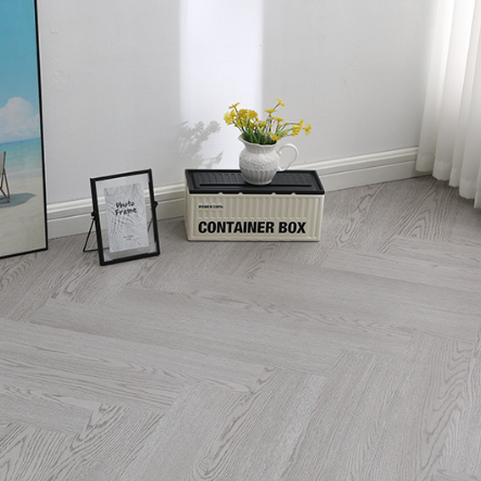 Luxury Herringbone SPC Flooring for Modern Interiors