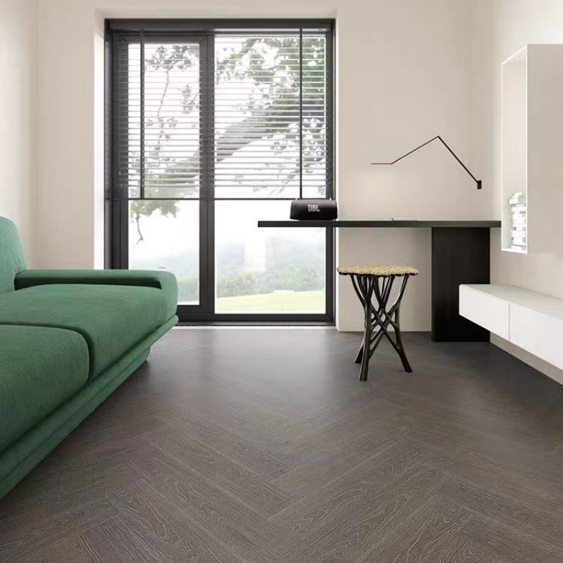 Luxury Herringbone SPC Flooring for Modern Interiors