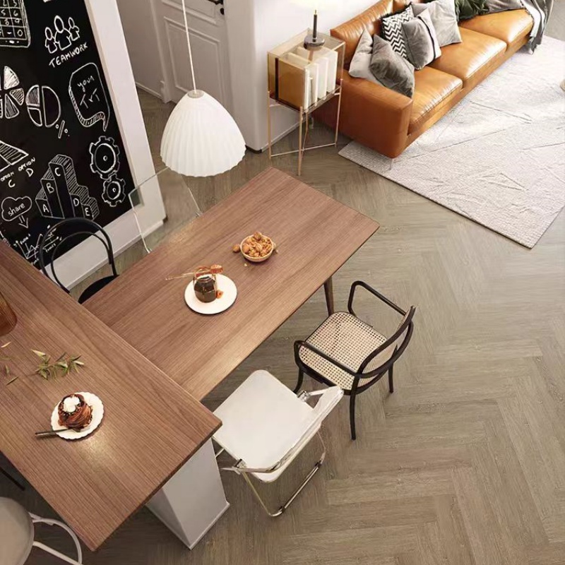 Luxury Herringbone SPC Flooring for Modern Interiors