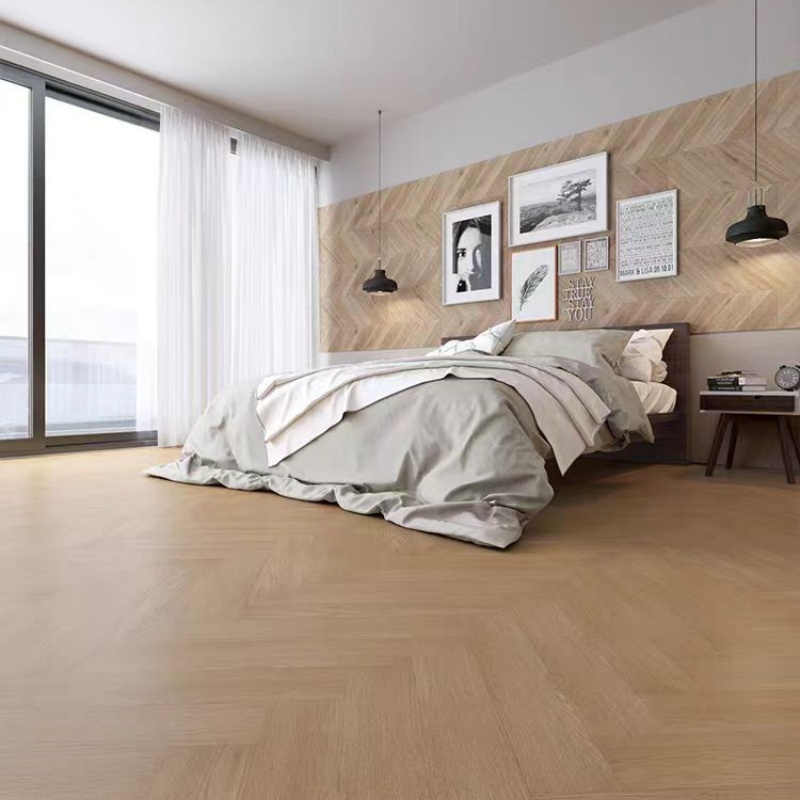 Commercial Herringbone SPC Flooring for Hotels & Offices