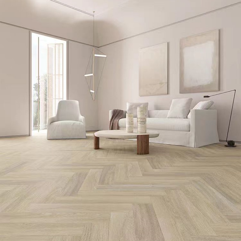 Commercial Herringbone SPC Flooring for Hotels & Offices