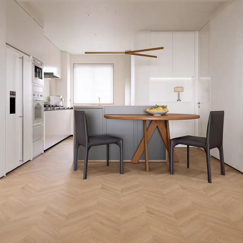 Luxury SPC Fishbone Vinyl Flooring