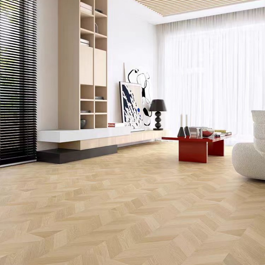 Luxury SPC Fishbone Vinyl Flooring