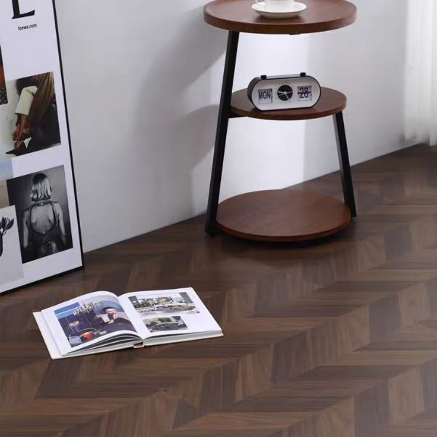 Click Lock SPC Fishbone Vinyl Flooring