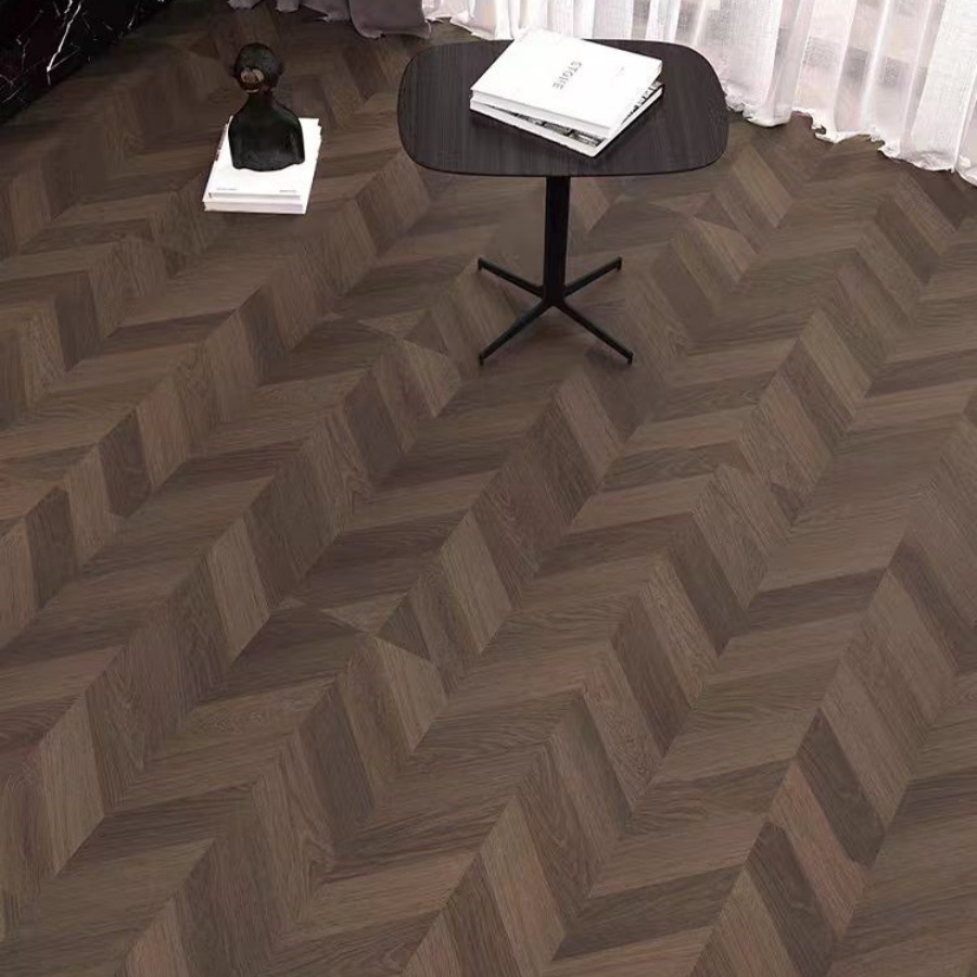 Click Lock SPC Fishbone Vinyl Flooring