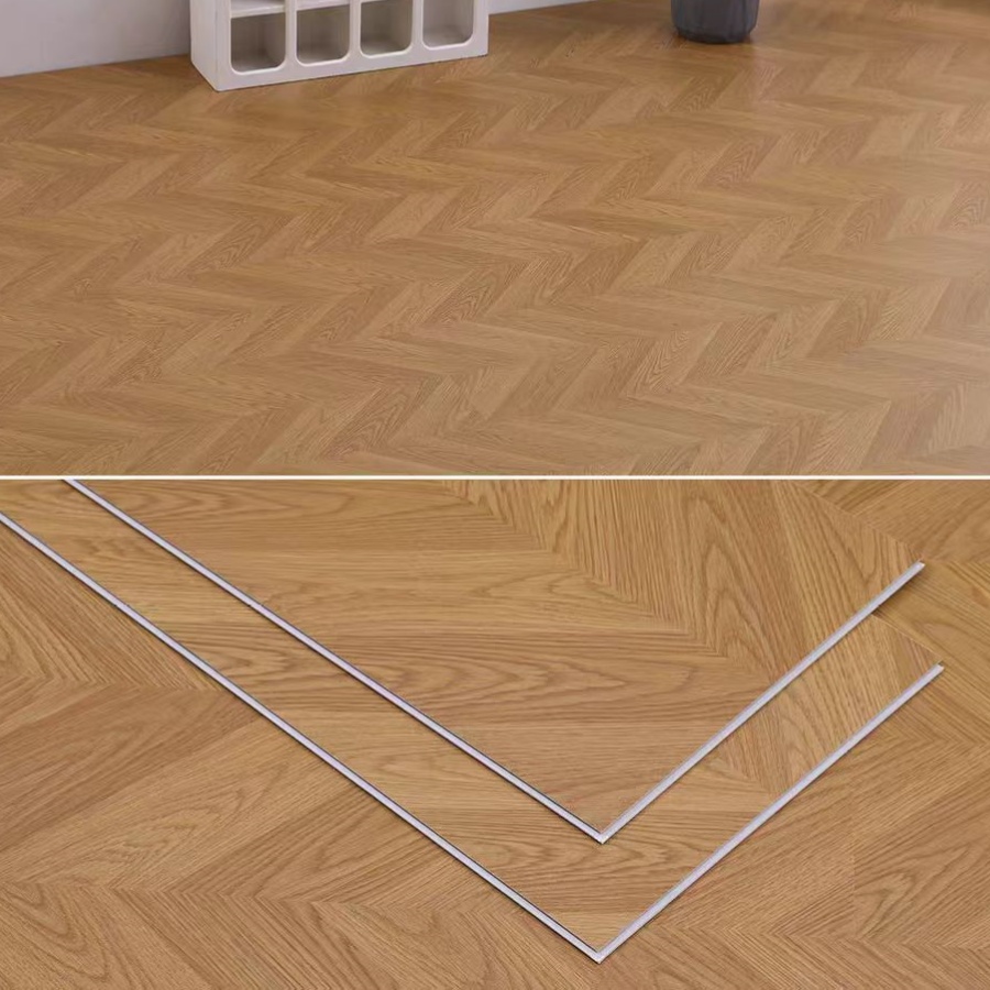 100% Waterproof SPC Fishbone Flooring