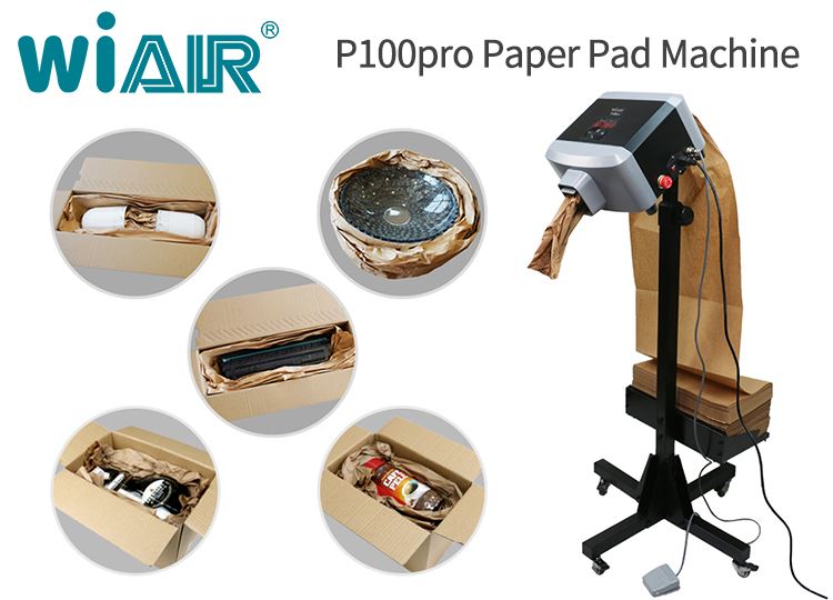 Void fill paper pad packaging application