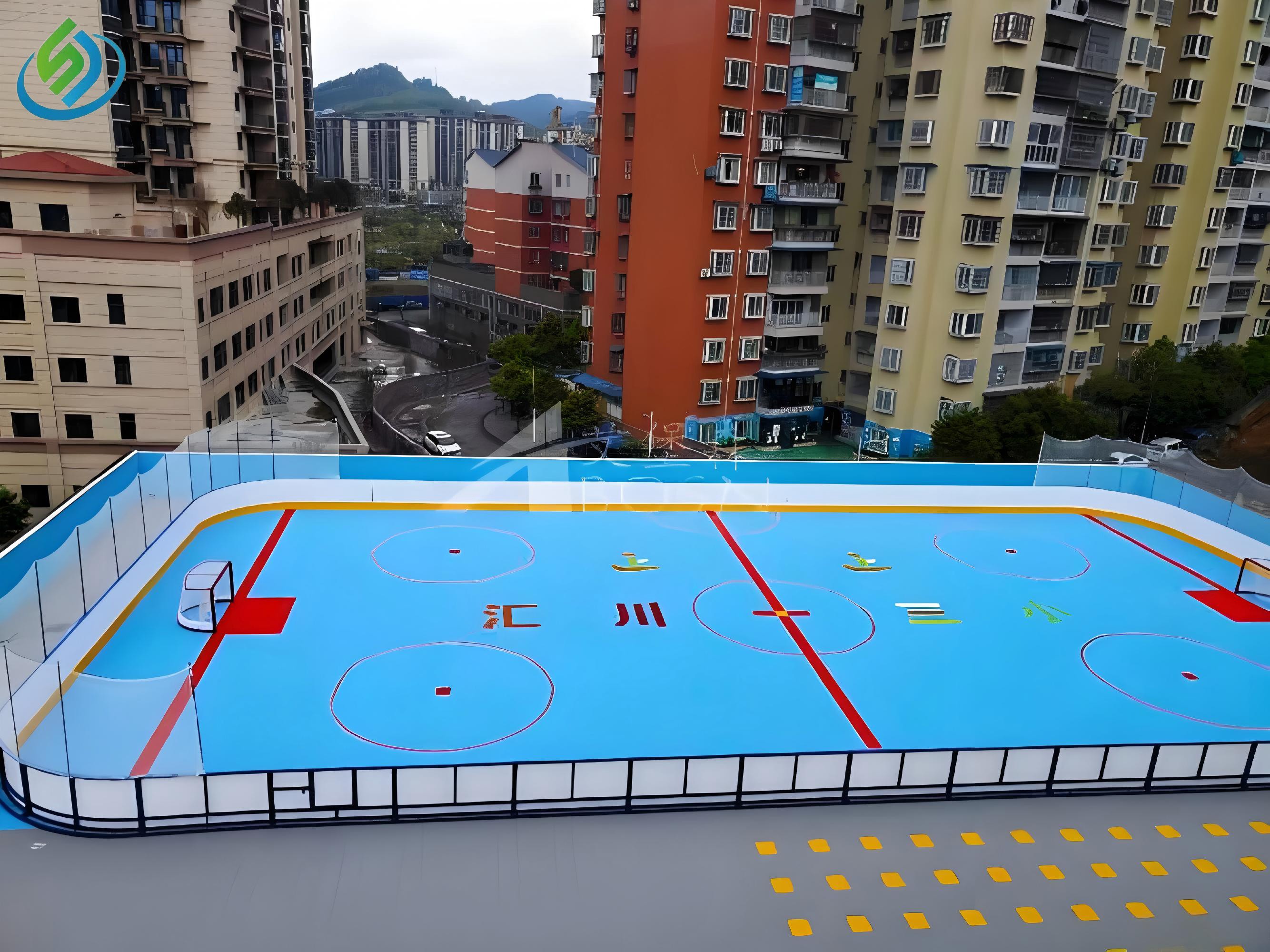 Ice Hockey Rink Fence