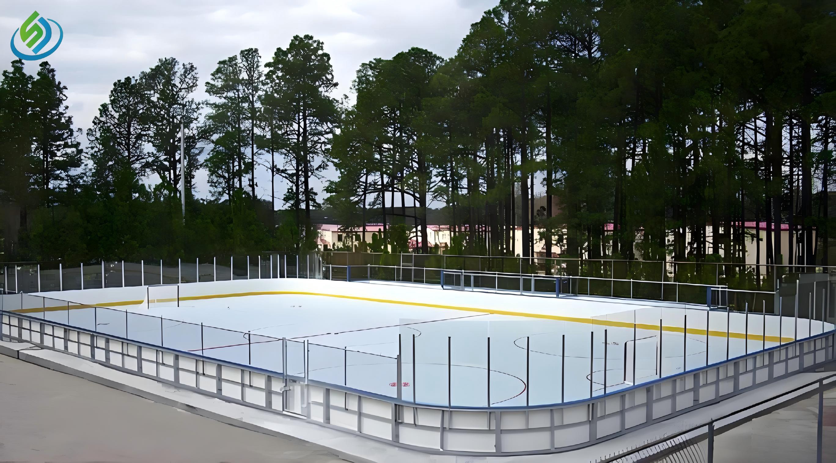 Ice Hockey Rink Fence