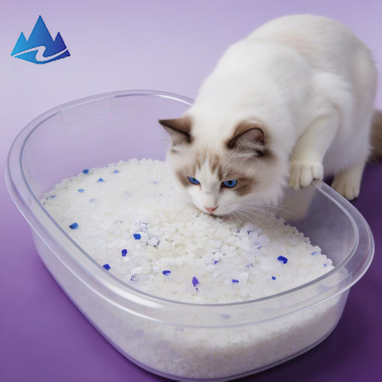 Highly absorbent, strong clumping, low dust, spherical bentonite cat litter