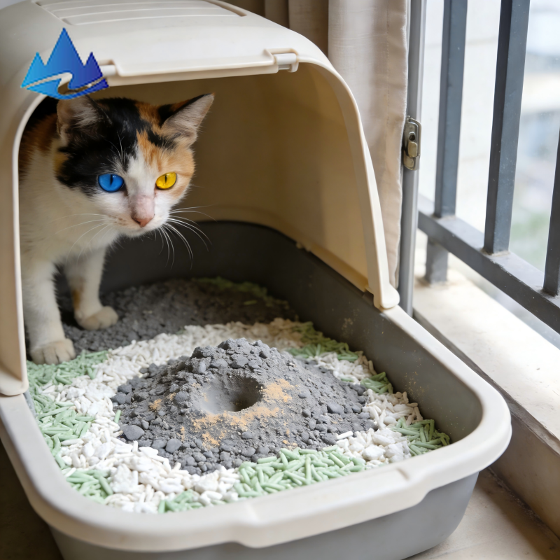 Easy to scoop, 99% antibacterial, plant-based cat litter, eco-friendly tofu cat litter