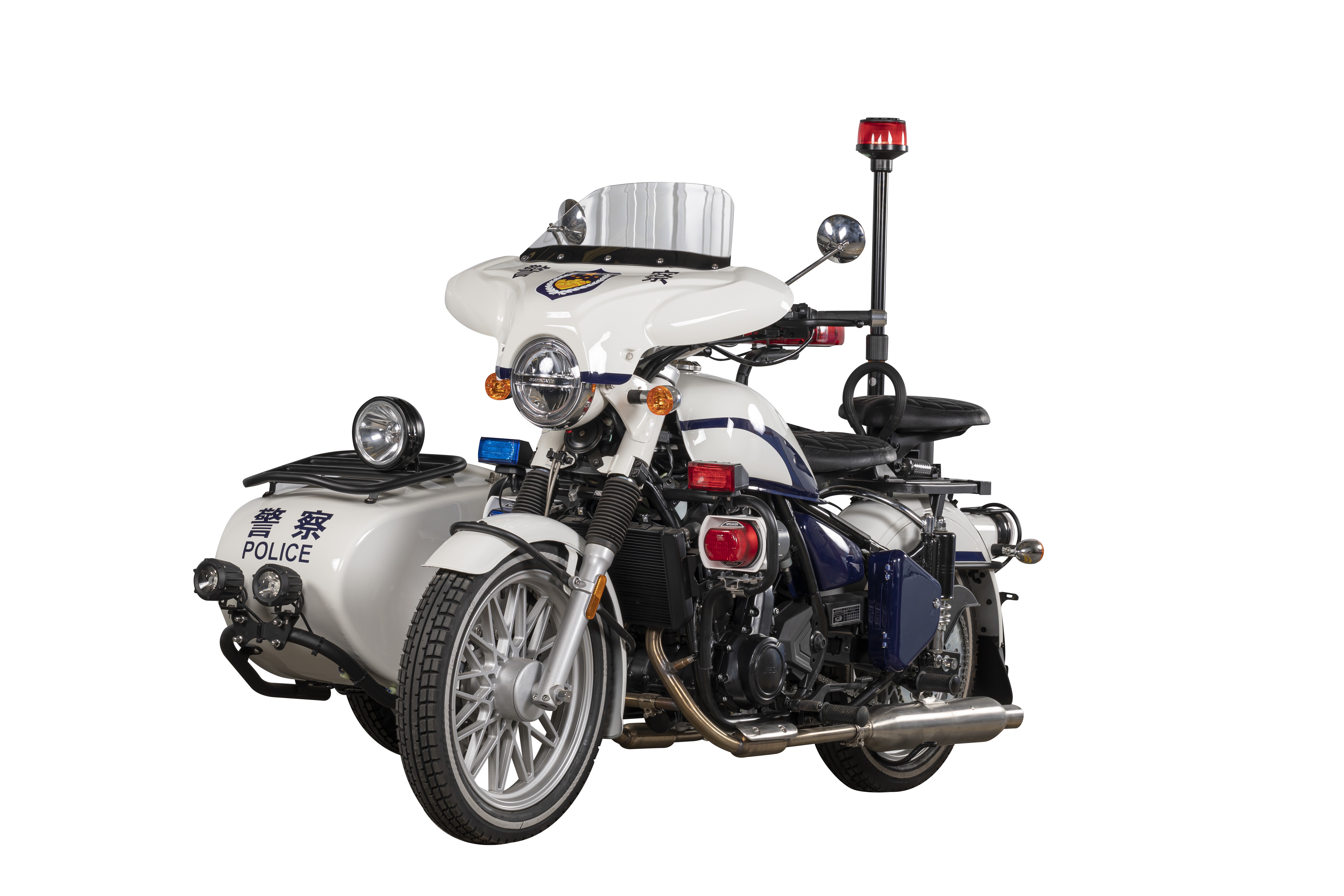 police sidebike 650cc