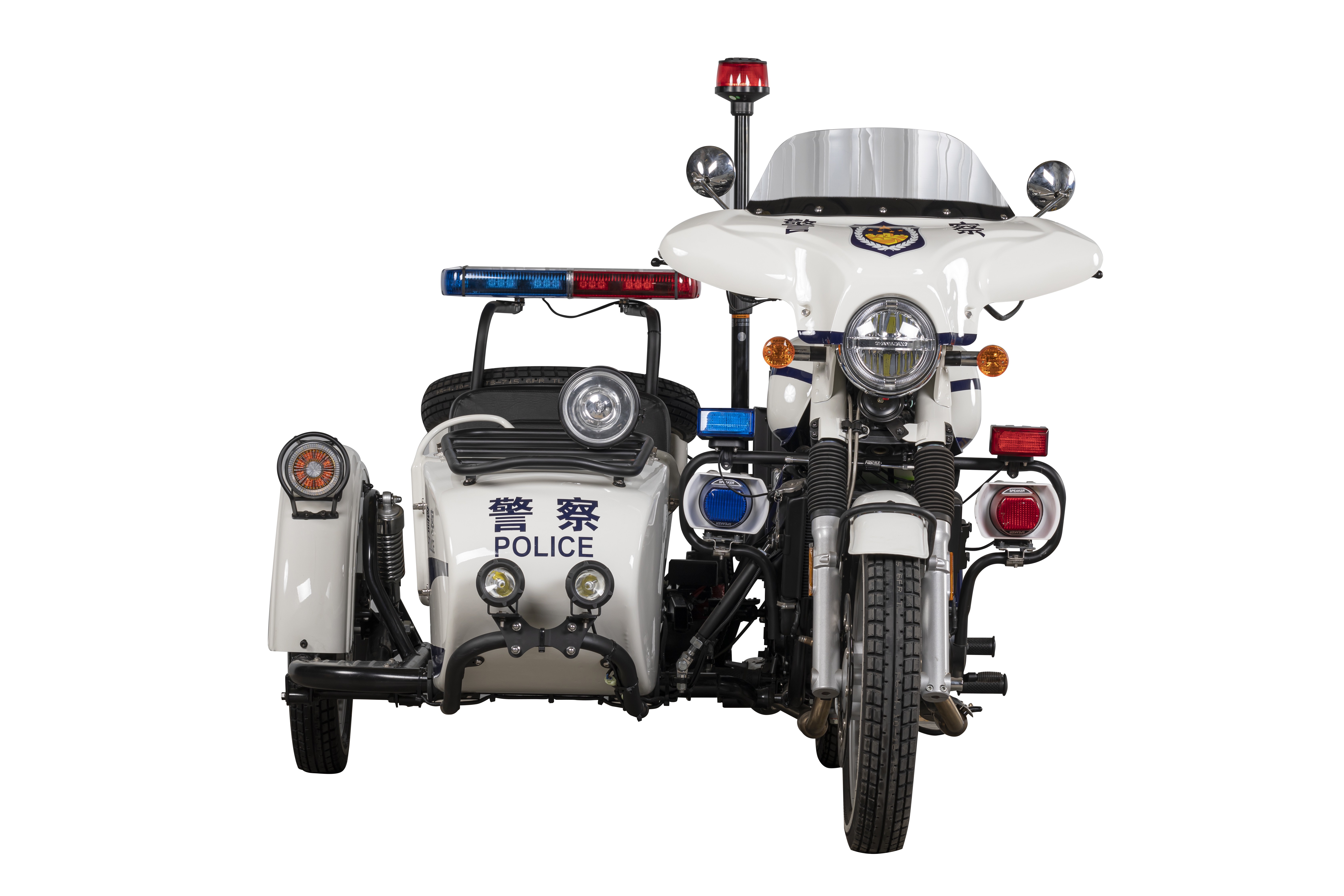 police sidebike 650cc