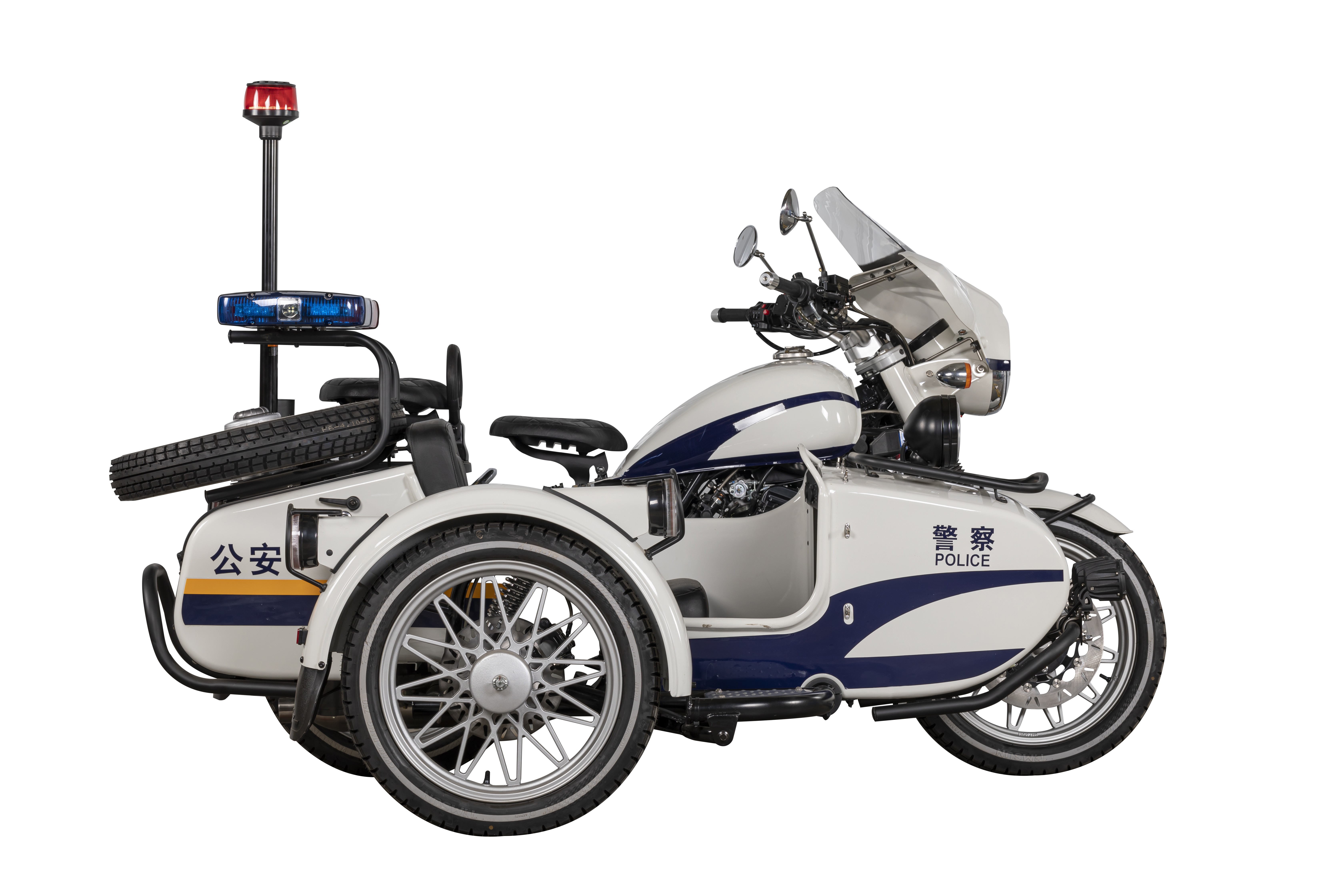 police sidebike 650cc